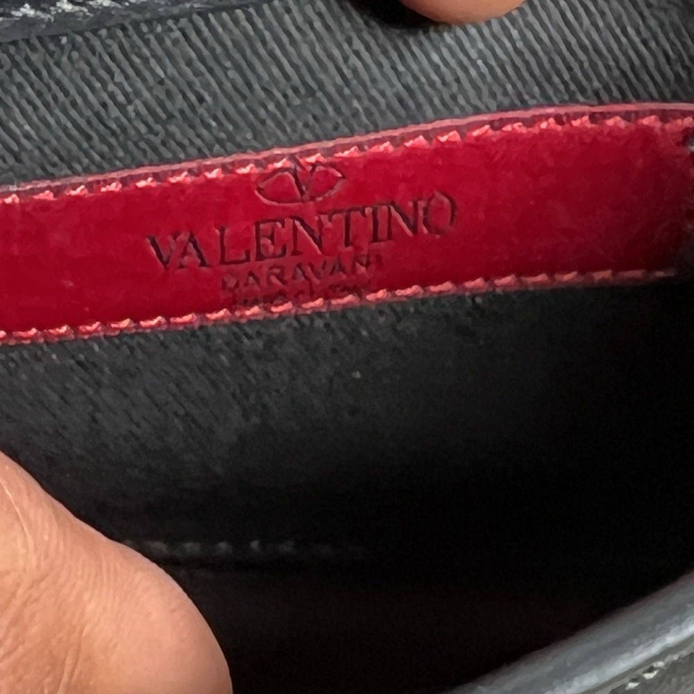 Valentino Garavani Rockstud‎ Flip Lock Flap Bag Leather Medium - Picture 6 of 7